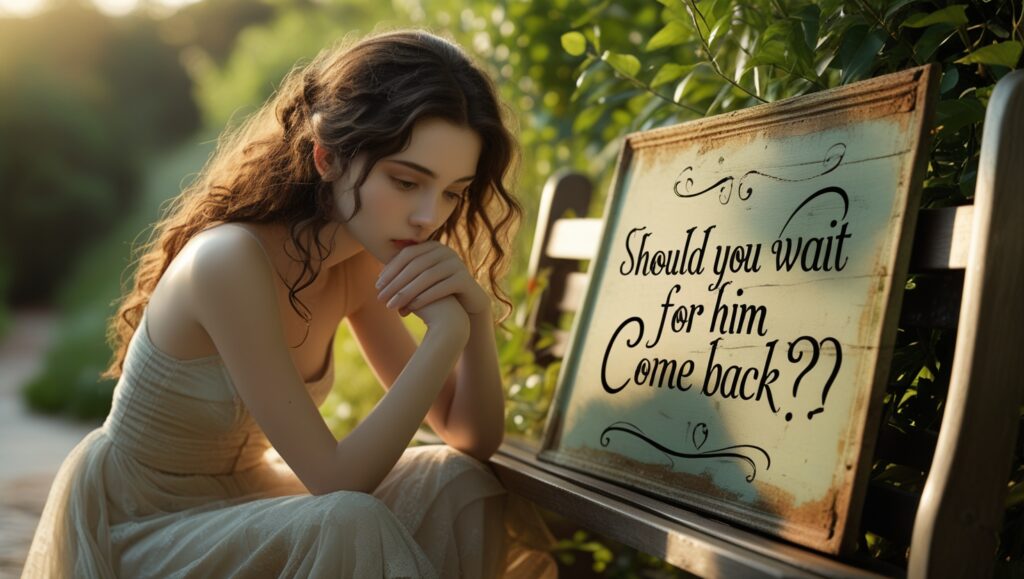 Should You Wait For Him To Come Back?