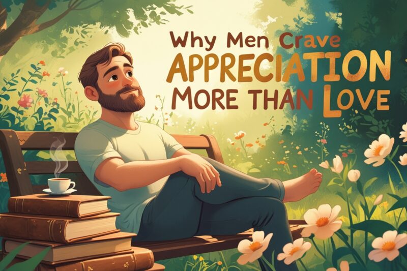 Why Men Crave Appreciation More Than Love