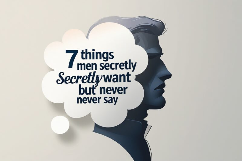 7 Things Men Secretly Want But Never Say