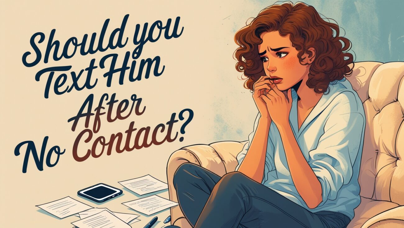 Should You Text Him After No Contact?