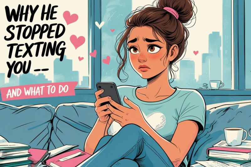 Why He Stopped Texting You — And What To Do