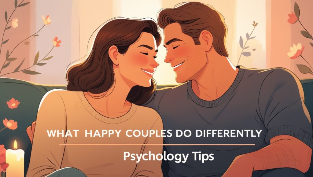 What Happy Couples Do Differently (Psychology Tips)