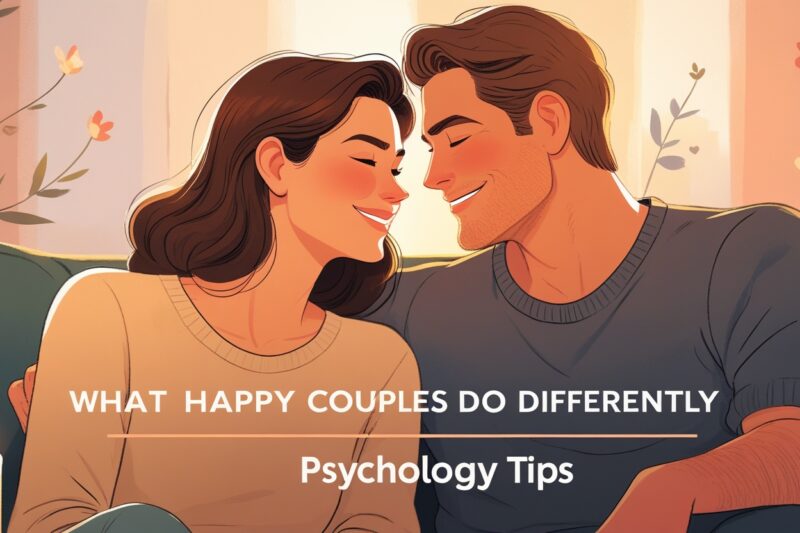 What Happy Couples Do Differently (Psychology Tips)