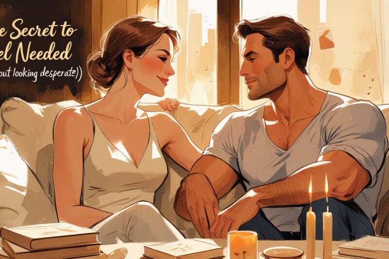 The Secret to Making Him Feel Needed (Without Looking Desperate)