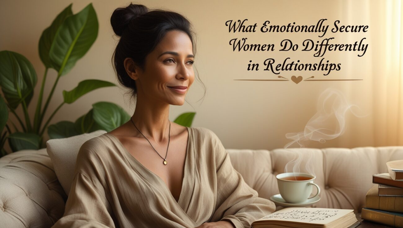 What Emotionally Secure Women Do Differently in Relationships