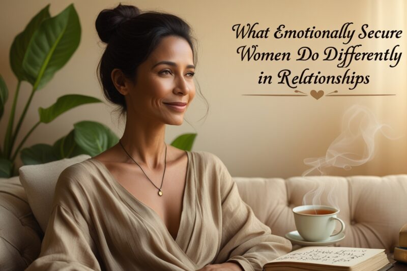 What Emotionally Secure Women Do Differently in Relationships
