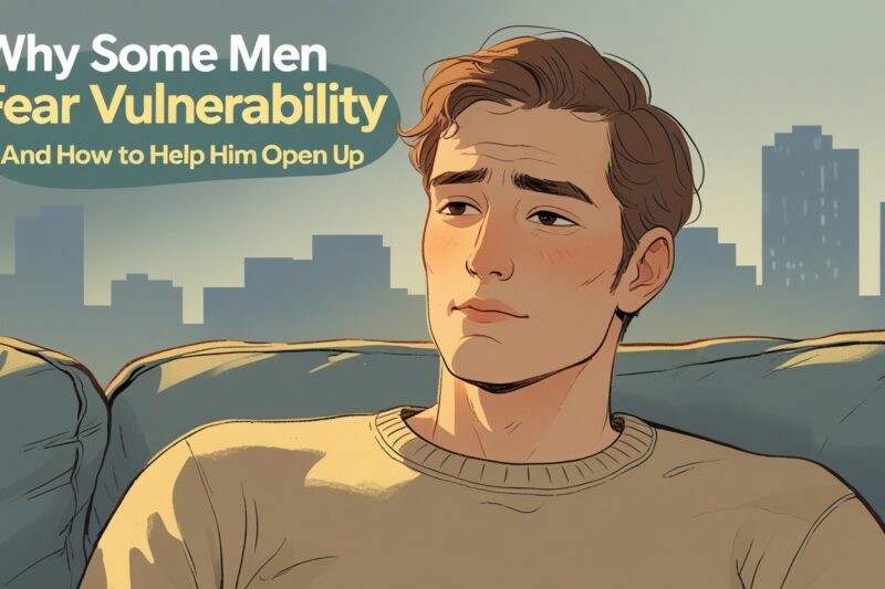 Why Some Men Fear Vulnerability (And How to Help Him Open Up)