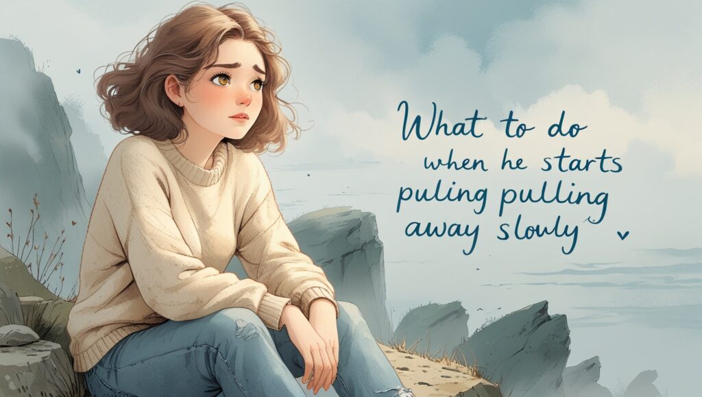 What to Do When He Starts Pulling Away Slowly