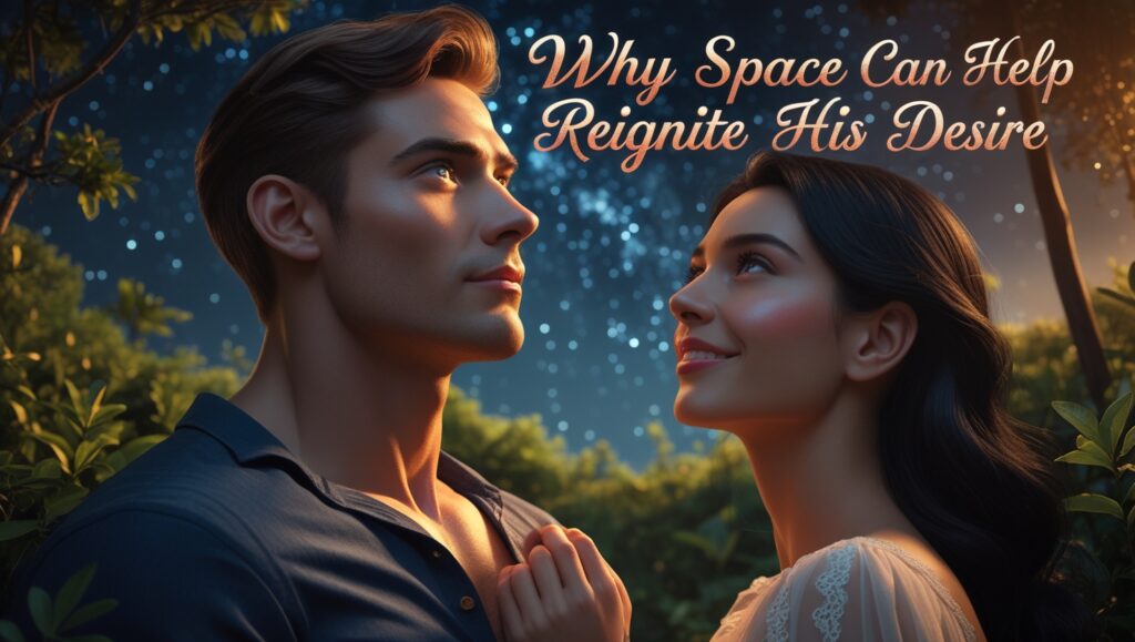 Why Space Can Help Reignite His Desire