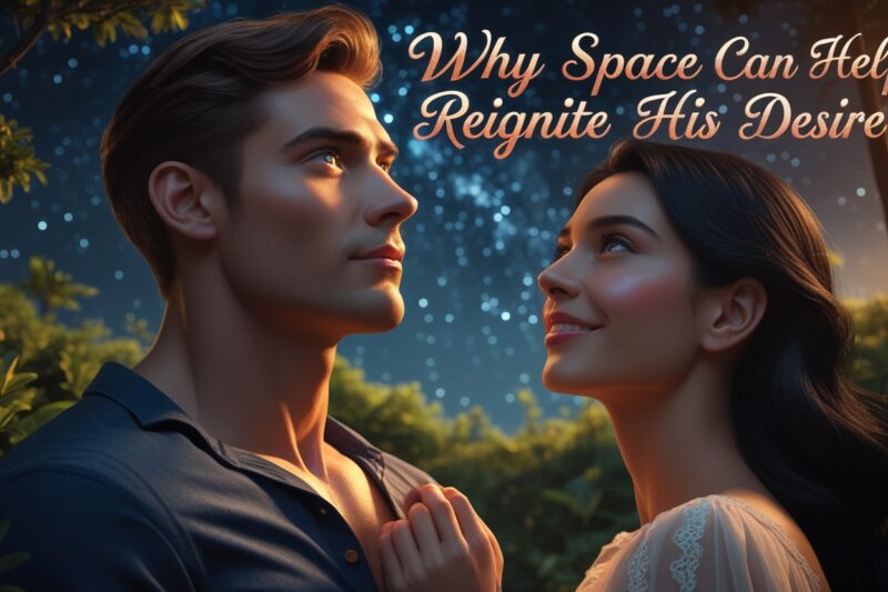 Why Space Can Help Reignite His Desire