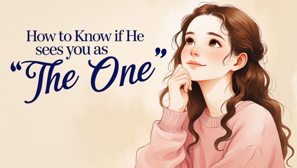 How to Know If He Sees You as “The One”
