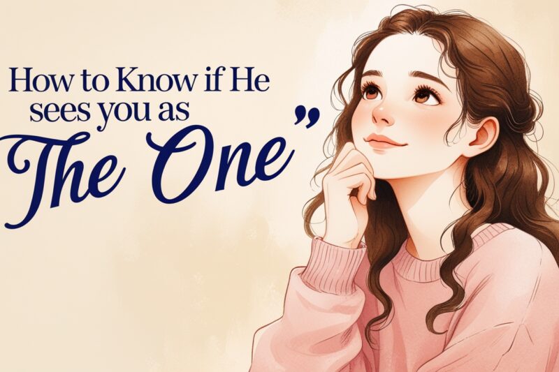 How to Know If He Sees You as “The One”
