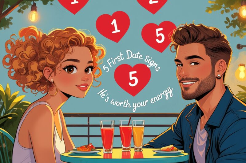 5 First Date Signs He’s Worth Your Energy
