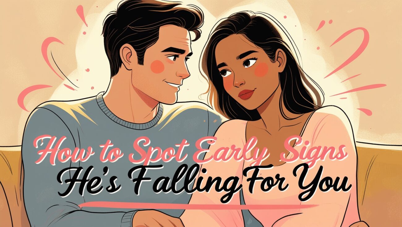 How to Spot Early Signs He’s Falling for You