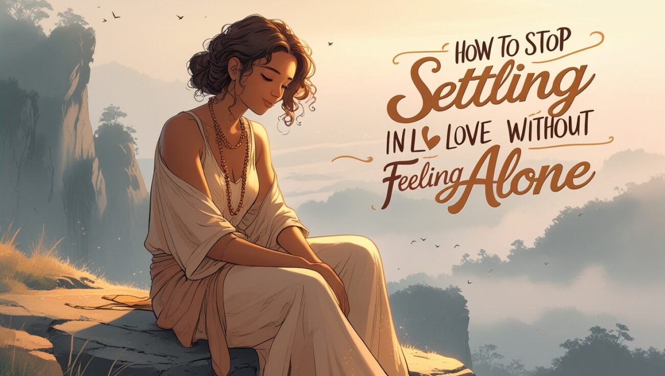 How to Stop Settling in Love Without Feeling Alone
