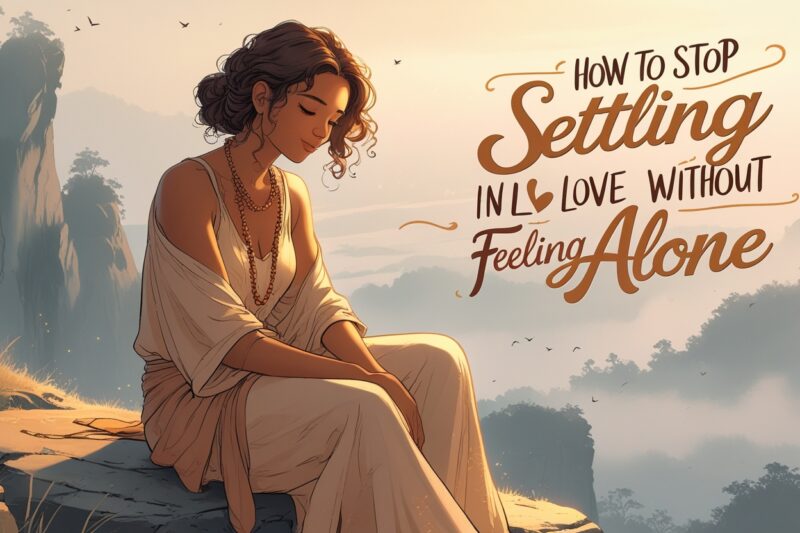 How to Stop Settling in Love Without Feeling Alone